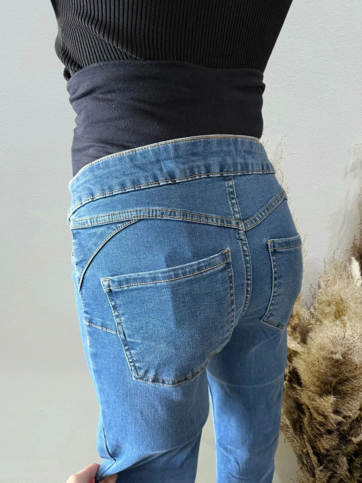 Neuf joli jegging de grossesse new look T36/S neuf bleu jeans – photo 3